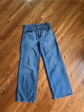 Old Navy Sky-High Wide Leg Jeans